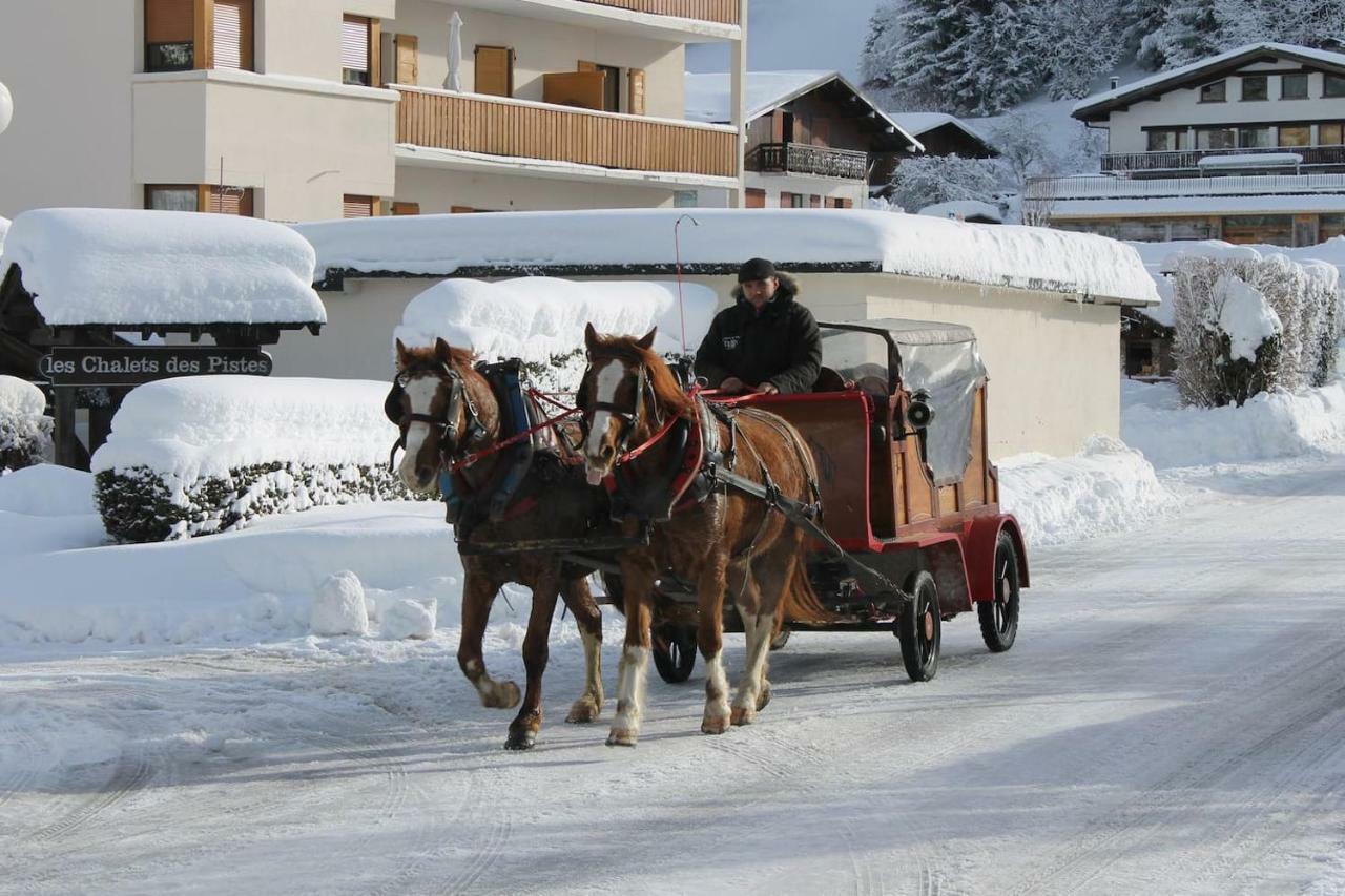 Chalet Des Pistes Межев Экстерьер фото